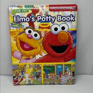 Sesame Street Elmo's Potty Book - Red and Yellow